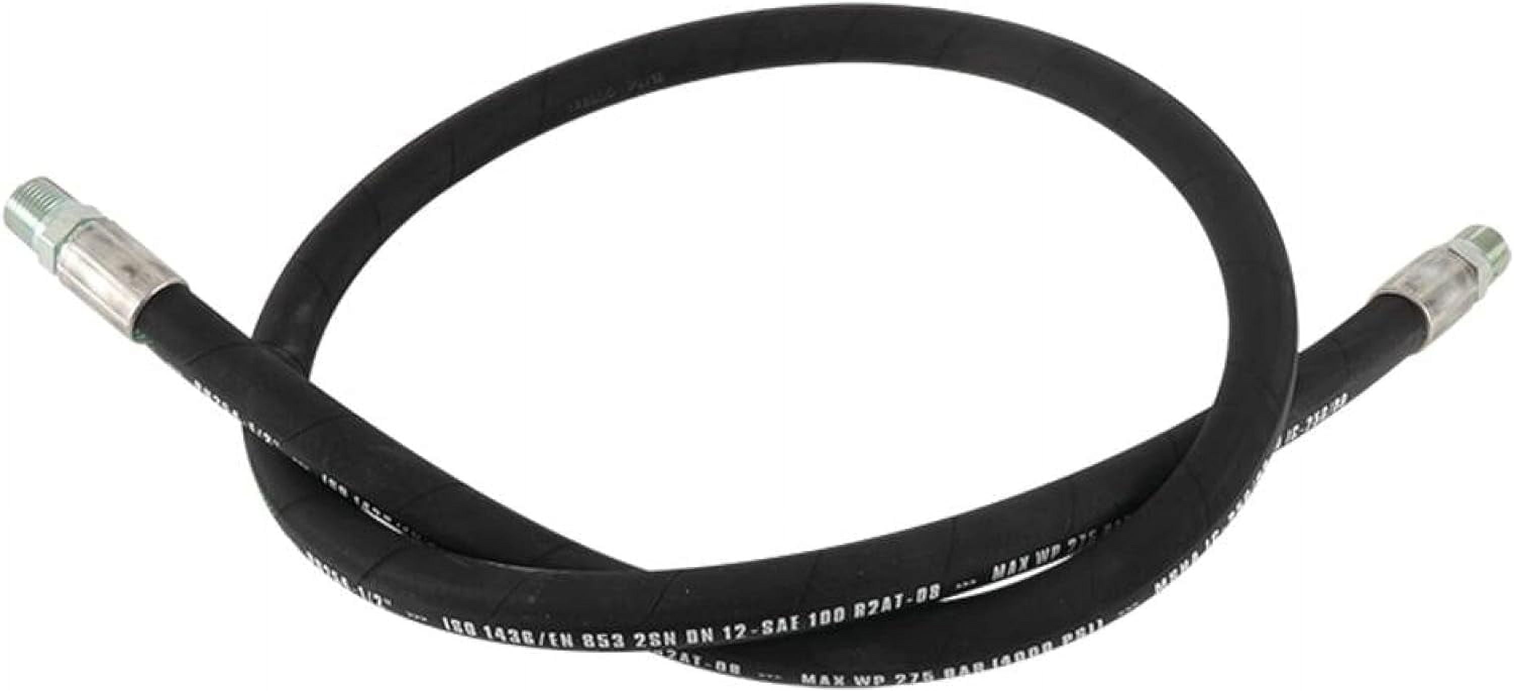 Hydraulic Hose Compatible With/Replacement For Tractors 1/2" X 42