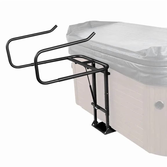 Hydraulic Hot Tub Spa Cover Lift Adjustable Height 33.1 to 41.3 Inches Width 53.1 to 92.5 Inches Under Mount Installation for Various Sizes