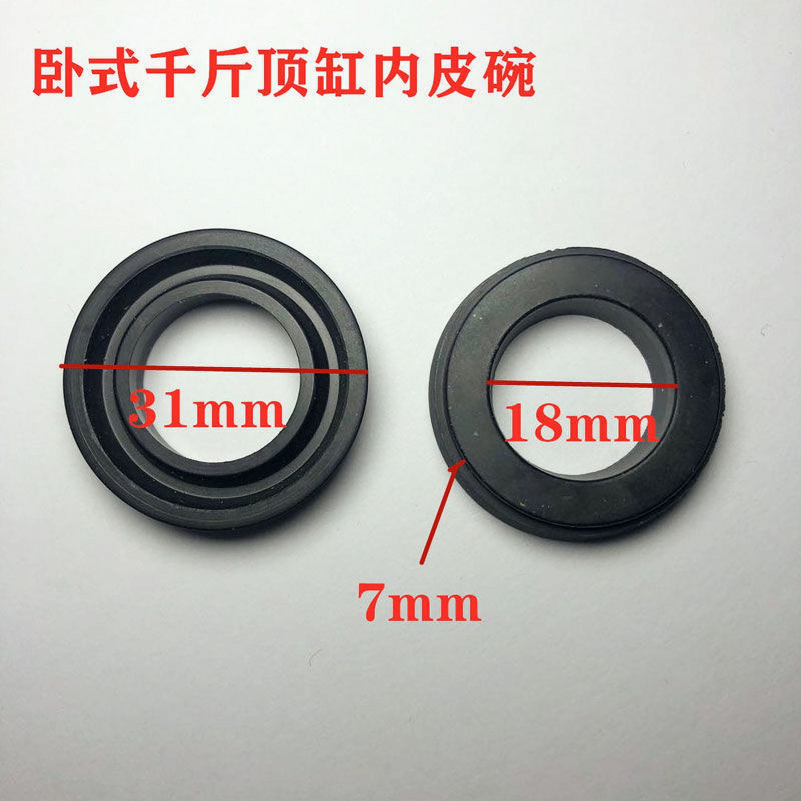 Hydraulic Jack Seal Kit for Floor Jacks Made from Durable Rubber Material Prevents Oil Leakage