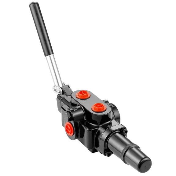 Hydraulic Log Splitter Valve 1 Spool 25 GPM Directional Control Valve 3626 PSI Loader Valve Joystick Control for Small Tractors Loaders