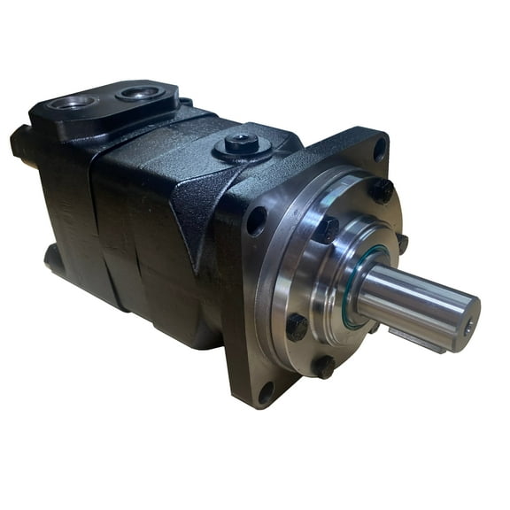 Hydraulic Low Speed High Torque Orbital Motor 32gpm max input flow, 500cc/rev (30cipr), 10798 in-lbs torque 0-240rpm, "The Beast"