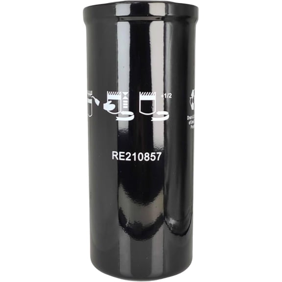 Hydraulic Oil Filter RE210857 Compatible with John Deere 7M 200 7M 215 7M 230 8RT 310 8RT 340 8RT 370 8225R 8230 8235R 8285R 8310R 8320R CP690 CS690 40I 50I Wheel Drive Tractor Harvester Sprayer