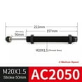 thumbnail image 1 of Hydraulic Oil Pressure Buffer Damper Cylinder Spring Adjustable Ac0806/2020/1008 Ac2050 YIWEI, 1 of 5