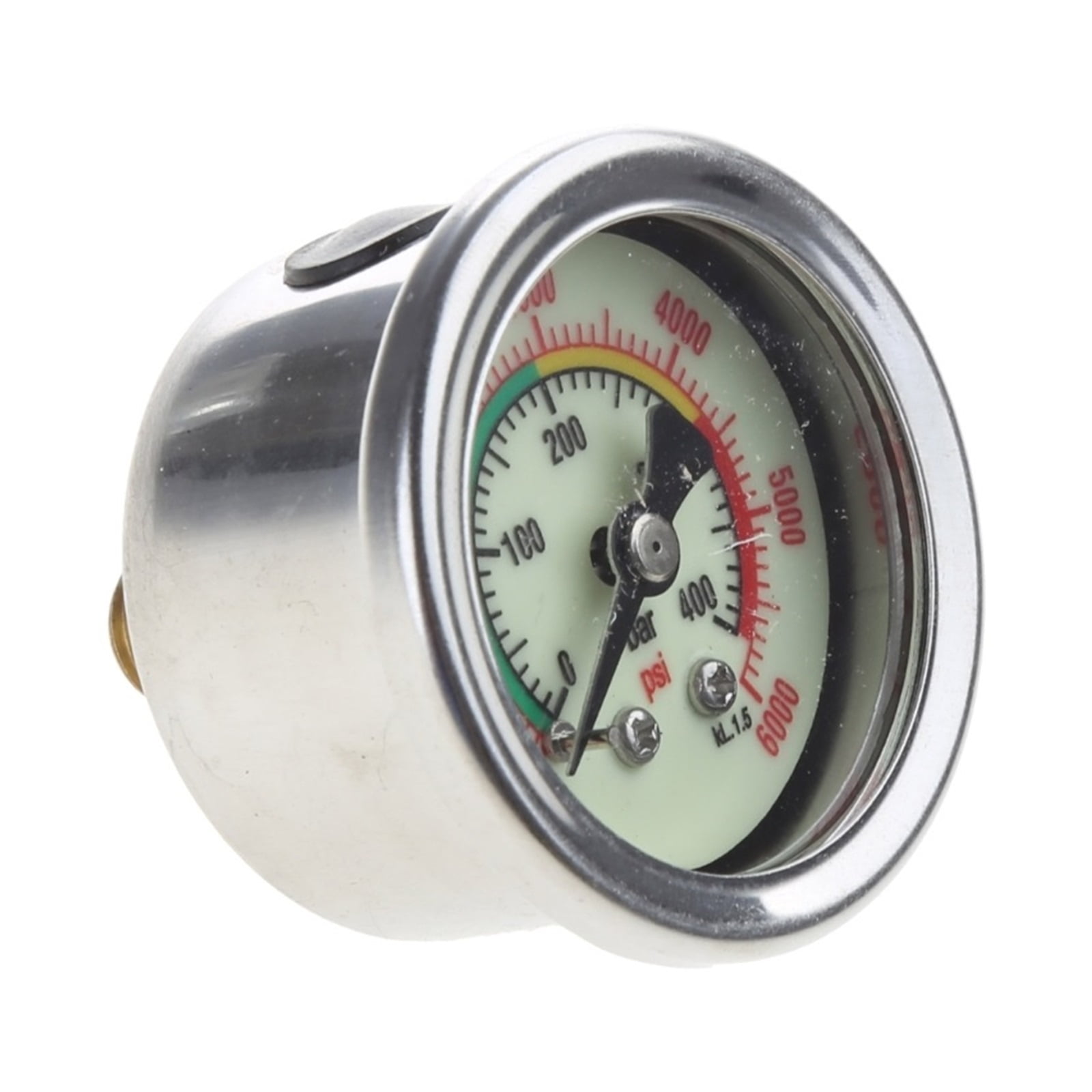 Hydraulic Pressure Gauge Double Scale Pressure Gauge 06000/040MPa Air