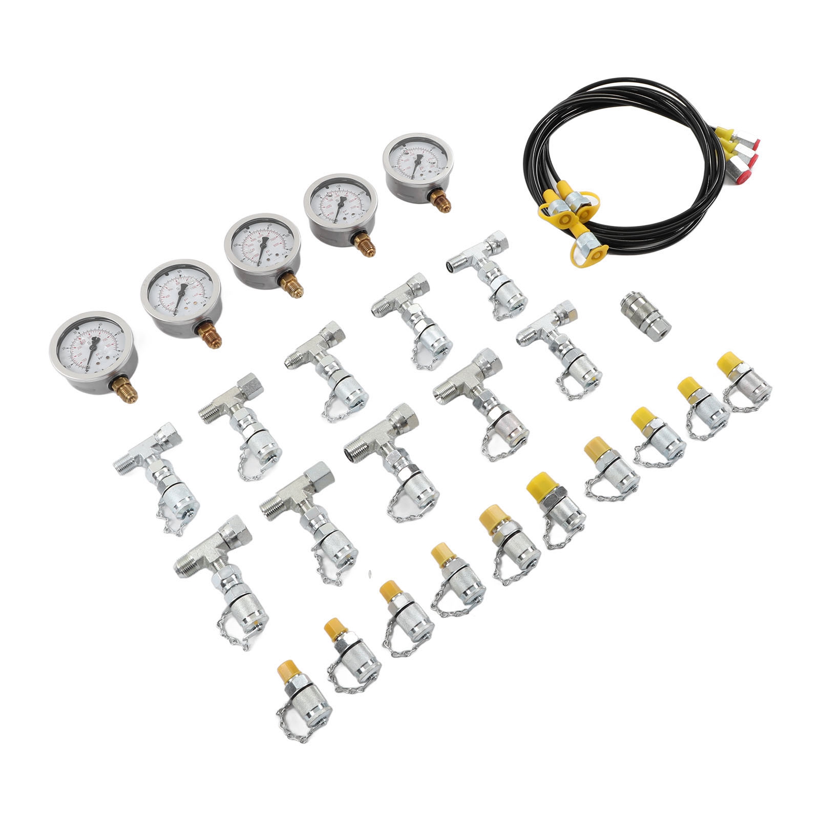 Hydraulic Pressure Test Kit, Hydraulic Test Coupling Kit Stainless