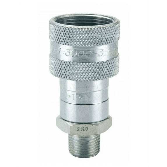 Parker Quick Connect,Socket,1/4",1/4"-18 3050-2