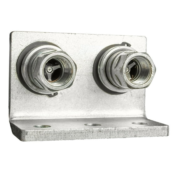 Hydraulic Quick Release Coupling Double Bracket Female 1/2'' Body x 1/2'' BSP