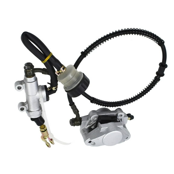 Hydraulic Rear Disc Brake Caliper System+Pads For Quad Dirt Bike ATV 150cc 250cc