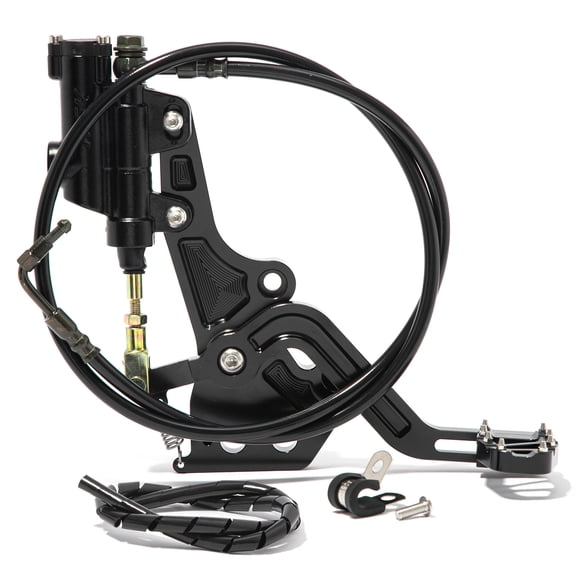 Hydraulic Rear Foot Brake For Altis Sigma / Sigma MX Electric Bike Offroad E-bike 6061 T6 aluminum Anodized Black