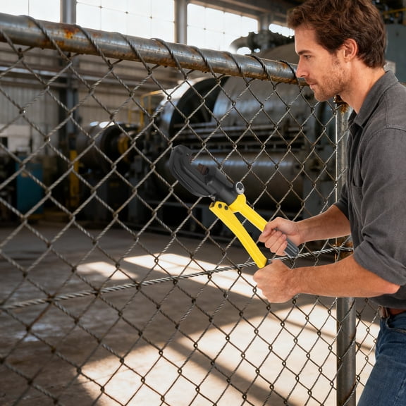 Hydraulic Rebar Cutter (5/8") Steel Bolt Cutting Hand Tool 16mm 8 Ton w/Box Steel Bolt Chain Cutting Tool