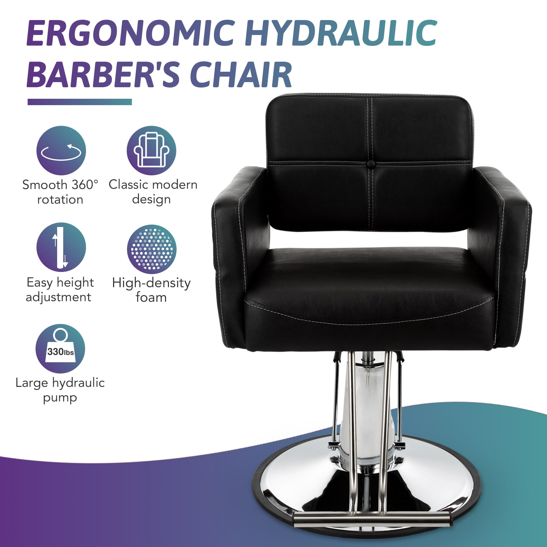 Hydraulic Salon Chair Barber Chair Spa Equipment for Beauty Parlor or Hair Salon