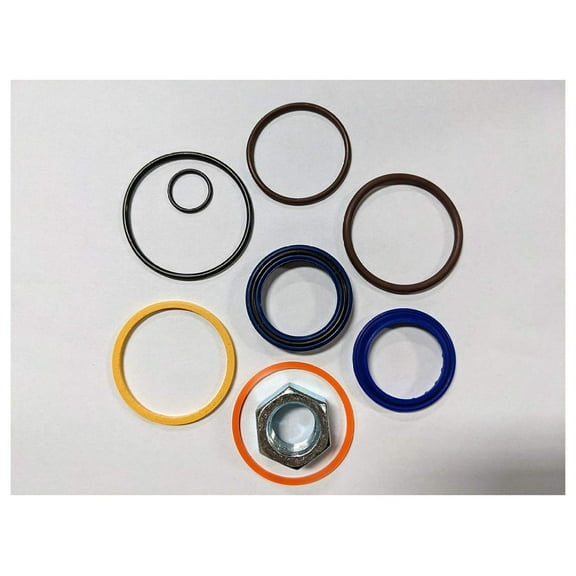 Hydraulic Seal Kit - Bucket Tilt Cylinder fits Bobcat S750 T630 T770 S770 S650 T750 S630 T650 7225491 black