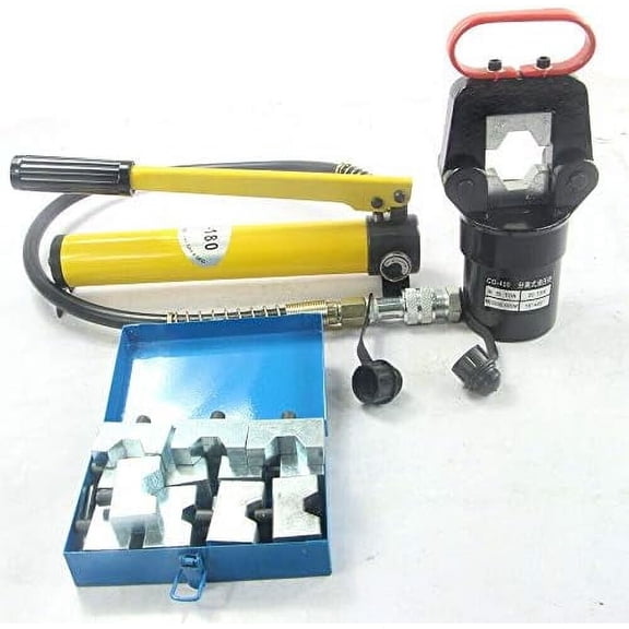 Hydraulic Split Crimping Plier Tool Compression Head Manual Cable Crimper 16-400mm for Cable Wire Rope w/CP-180 Pump$$Tools & Hardware Other