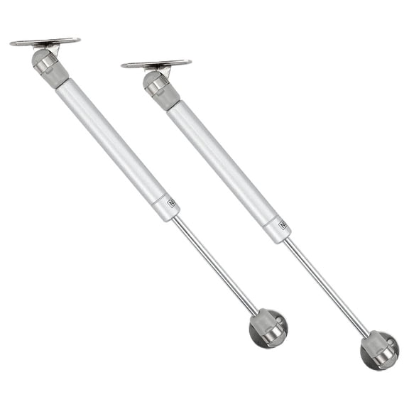 DINHEAROM Versatile Silver Metal Hinge for Cabinet Gas Spring Support 1Set
