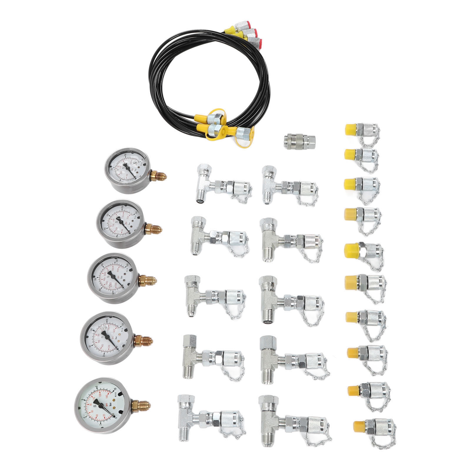 Hydraulic Test Coupling Kit, High Strength Work Remotely Accurate