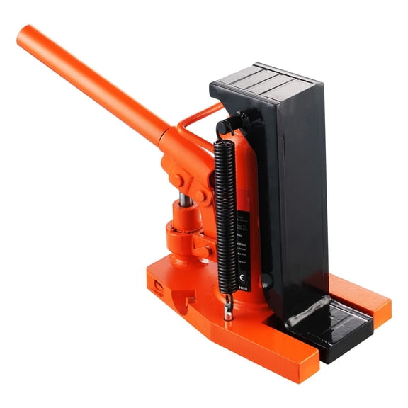 Hydraulic Toe Jack 2.5 Ton On Toe Lift 5 Ton On Top Lift Capacity Machine Jack 0.8-5.3 in Toe Height 8.9-13.4 in Top Height Air Hydraulic Claw Jack for Machinery Industry