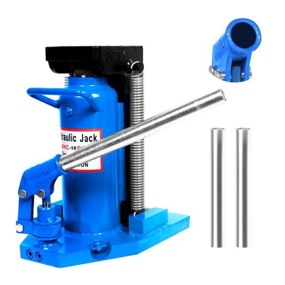 Hydraulic Toe Jack, 20T 12.9-18.8 Inch Car Jack, Toe Jack Lift Hydraulic with 360 Rotating Handle, Air Hydraulic Claw Jack for Automotive & Farm Lifting