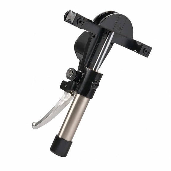 Hydraulic Tube Bender Kit for 1/4 to 7/8 Inch Copper Aluminum Pipes, 90 Degree Hvac Pipe Bending Tool Set with 7 Dies Hhw-22B