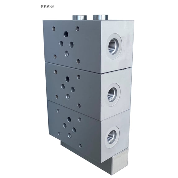 Stackable Solution Valves Hydraulic Valve Stacking Blocks for Fluidhaus Power Unit SCO series ...