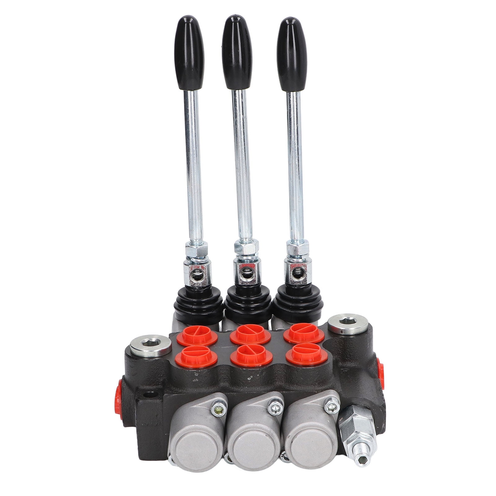 Hydraulic Third Function Valve Kit W/Joystick Handle For Tractor/Loader, 1/2" Flat Face Couplers