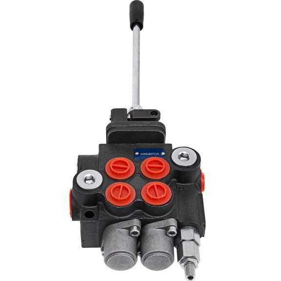 Hydraulic Valve2-Section Hydraulic Joystick Control Valve 11gpm Double Acting Valve for Tractor Loaders & Hydraulic Tanks