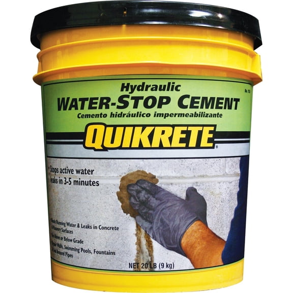Hydraulic Water-Stop Cement - Single Pack