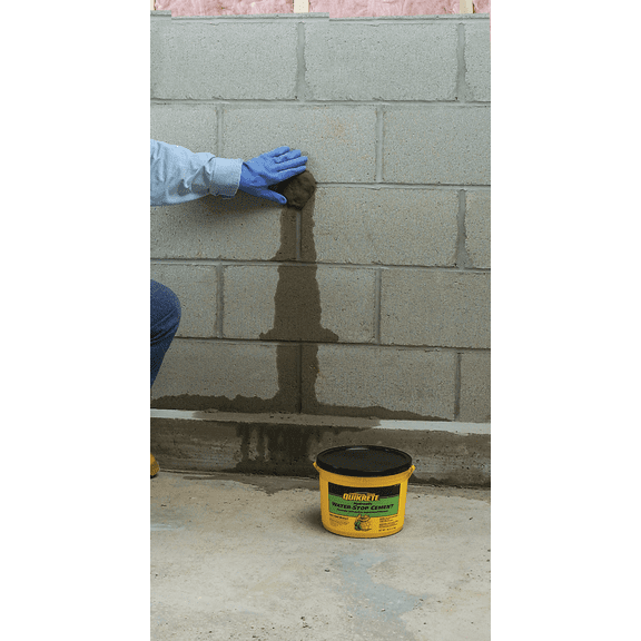 Hydraulic Water-Stop Cement - Single Pack Standard Mounting Hardware, Drop-In Replacement