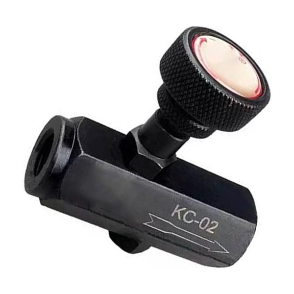 Hydraulic Way Flow Control Valve with PT Thread for Industrial Automation Systems KC-02 Through KC-08 (KC-02)