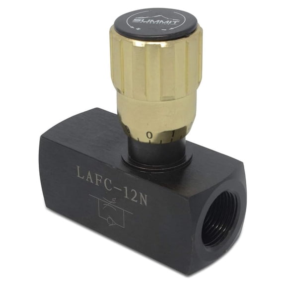 Hydraulic in-Line Adjustable Variable Flow Control w/Free Flow, 3/4" NPT