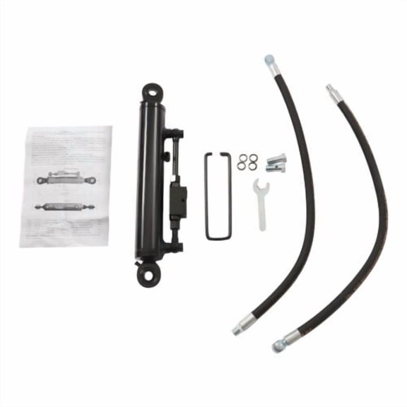 Hydraulic top link cat 1-1 with locking block 16 1/8-22 7/16'' w/ 2x hose Steel
