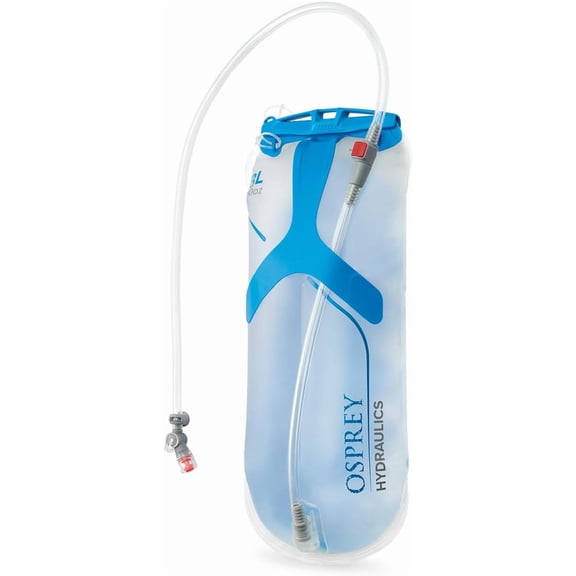 Hydraulics Backpack Water Reservoir with Bite Valve 3L BPA-Free Leakproof Hydration Bladder QuickConnect Slide-Seal