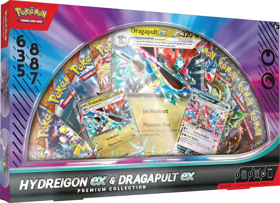 Pokemon TCG: Hydreigon ex & Dragapult ex Premium Collection - 10