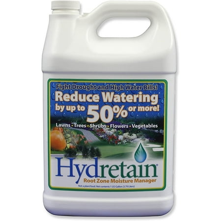 2-pack Hydretain Moisture Control Liquid - For Lawns and Gardens - 2 Pack, 1 Gal Each — Residential Use, Standard Application