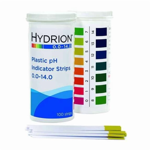 Hydrion pH Strips,Hydrion Spectral,0-14,PK100 9800