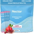 thumbnail image 1 of Hydrixa Energy Booster - Organic Caffeine, B12 & Electrolytes - Sugar Free & Zero Calorie – Healthy Coffee, Energy Drink & Soda Alternative –  Energy Supplement (Cherry Pomegranate 18 Pack), 1 of 6