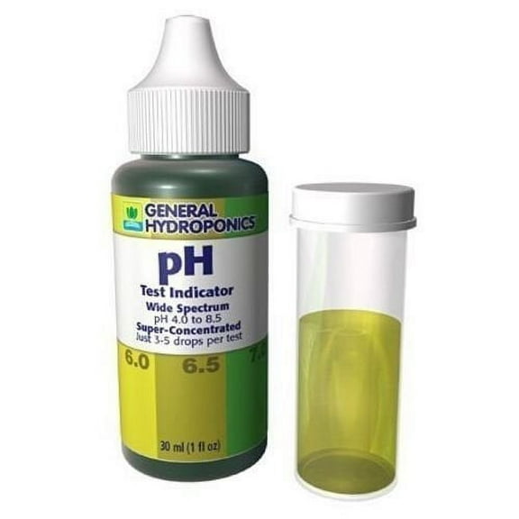 Hydro Crunch General Hydroponics 1 oz Ph Test Indicator