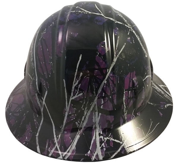Hydro Dipped Hard Hats Full Brim Style