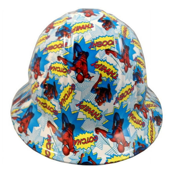 Hydro Dipped Hard Hats Full Brim Style
