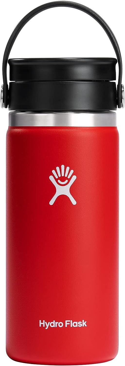 Hydro Flask 16 oz Wide Mouth with Flex Sip Lid Stainless Steel Reusable