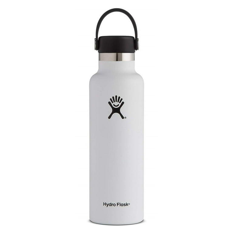 Hydro Flask 21 oz Standard Mouth w/ Standard Flex Cap - White