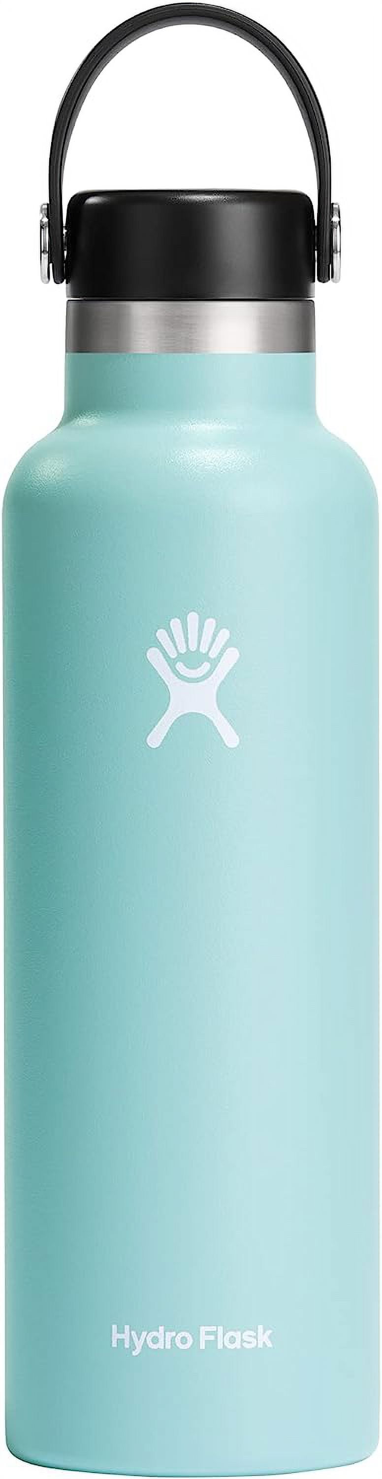 Hydro Flask 21 oz Standard Mouth with Flex Cap Stainless Steel Reusable Water Bottle Dew