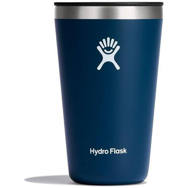Hydro Flask Stainless Steel 16 OZ All Around Tumbler Indigo, Dishwasher