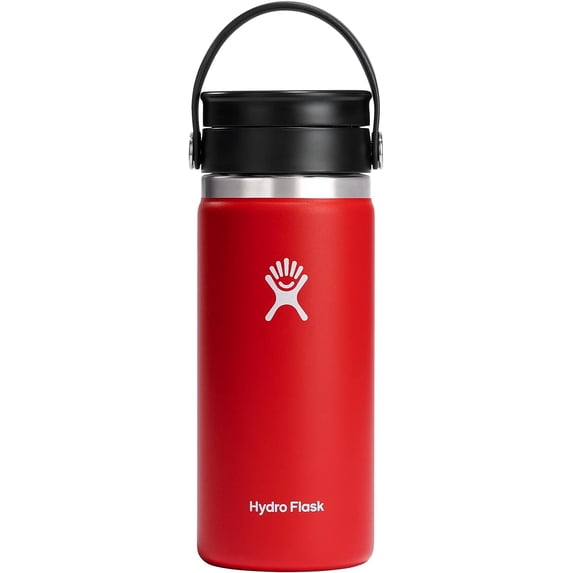 Hydro Flask Stainless Steel Reusable Wide Mouth BPA-Free Water Bottle,16 oz