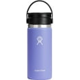thumbnail image 1 of Hydro Flask Stainless Steel Wide Mouth Bottle with Flex Sip Lid and Double-Wall Vacuum Insulation for Coffee, Tea and Drinks 16 Oz Lupine, 1 of 9