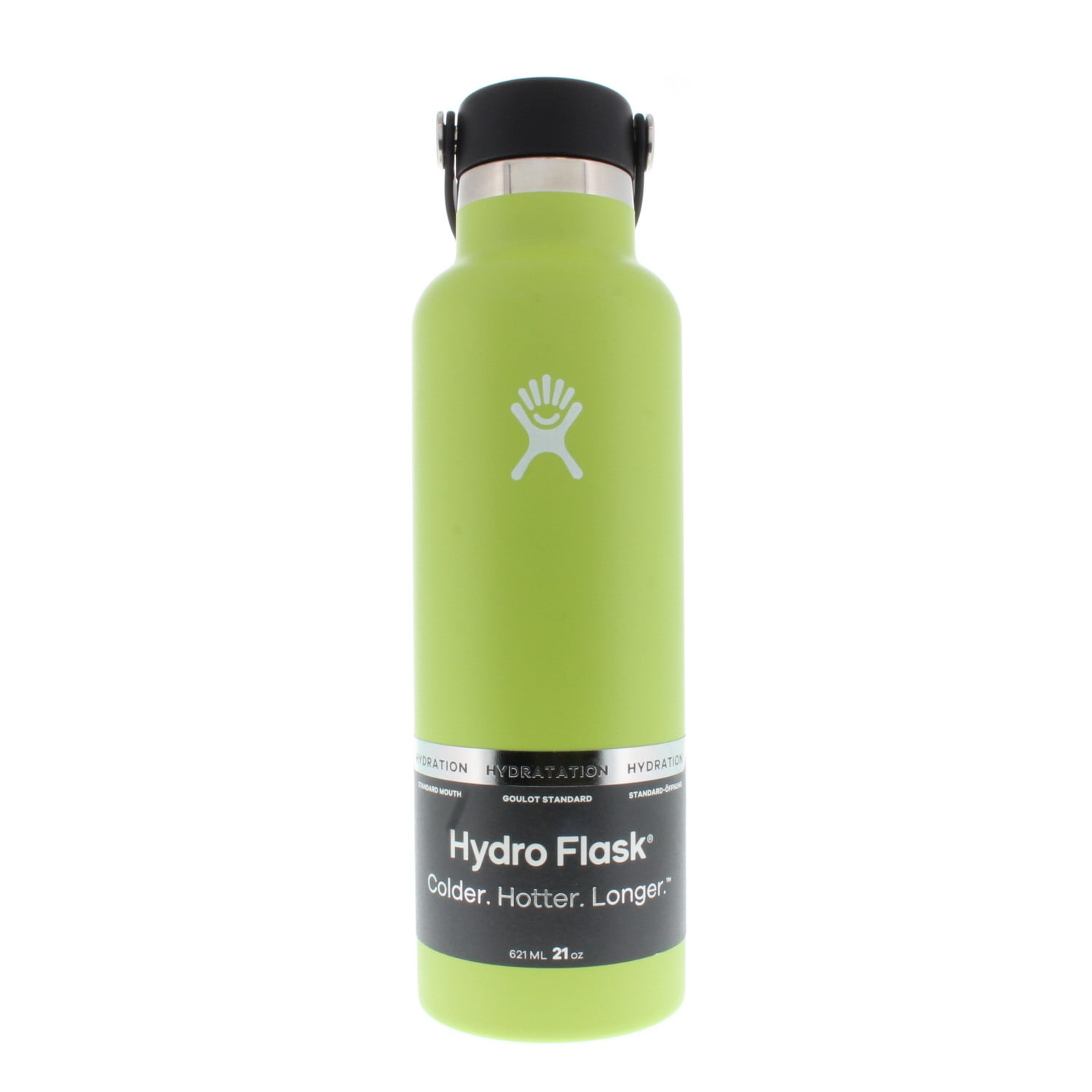 Hydro Flask Standard Mouth Water Bottle with Flex Cap Seagrass