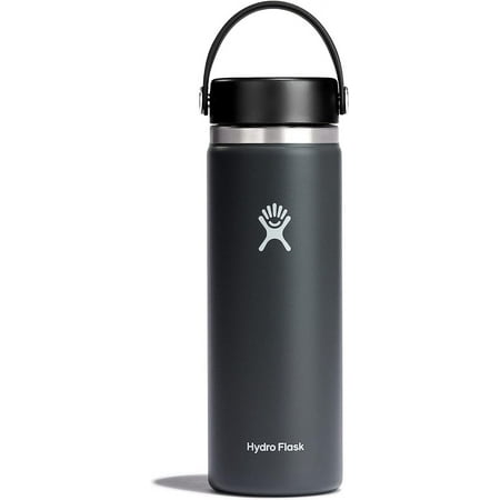 Hydro Flask Wide Mouth 20 oz Stone Stainless Steel Water Bottle
