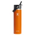Hydro Flask Wide Mouth Insulated Water Bottle with Flex Straw Cap