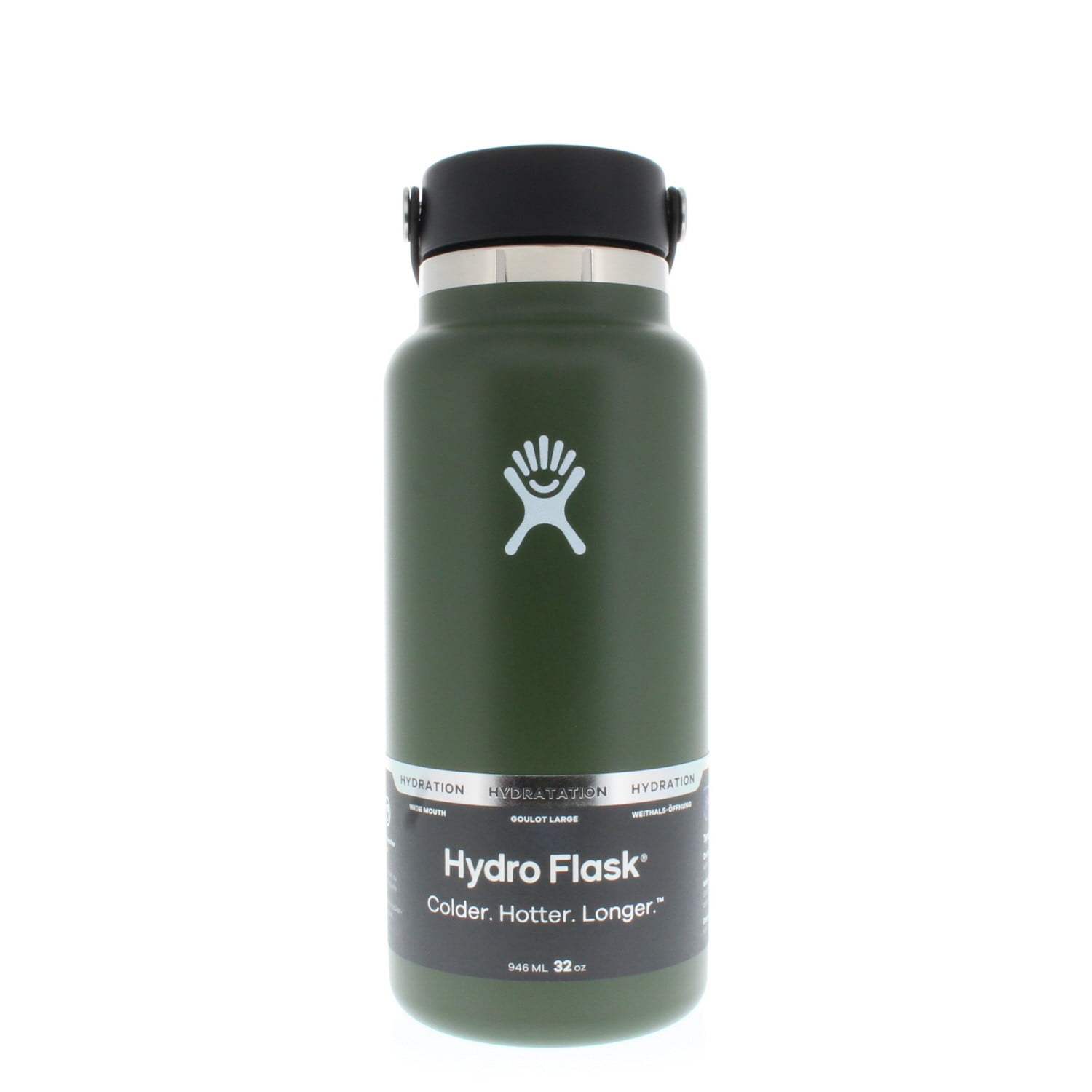 Hydro Flask 40-Ounce Wide Mouth Cap Water Bottle