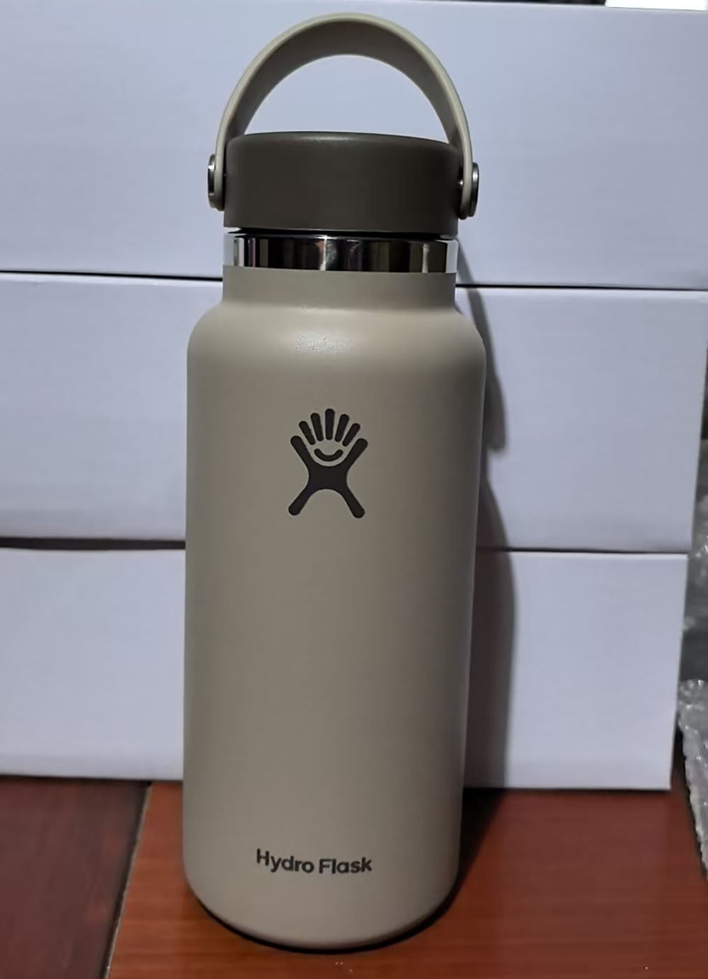Hydro Flask Wide Mouth with Flex Cap - Insulated Water Bottle Brown -  Walmart.com