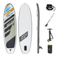 thumbnail image 1 of Hydro-Force Bestway 10 Ft. White Cap Inflatable Stand-Up Paddle Board Set, 1 of 4